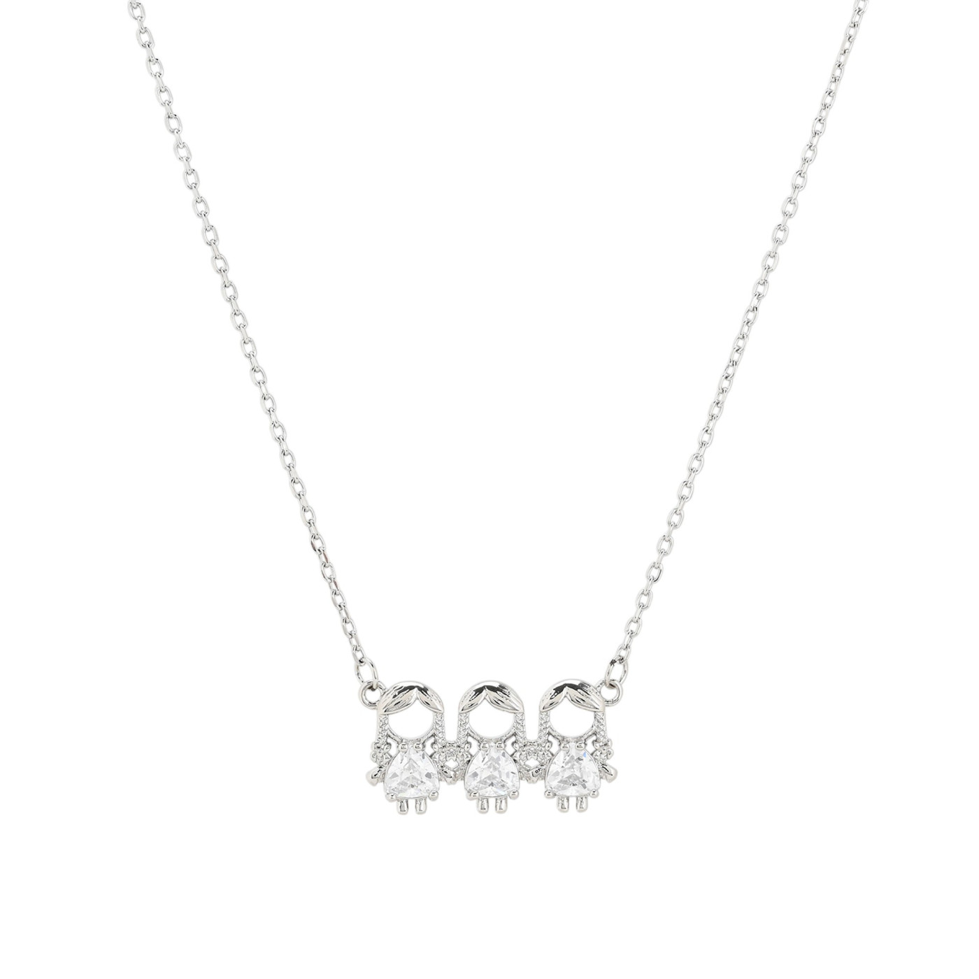 Collar BeLove con tres niñas