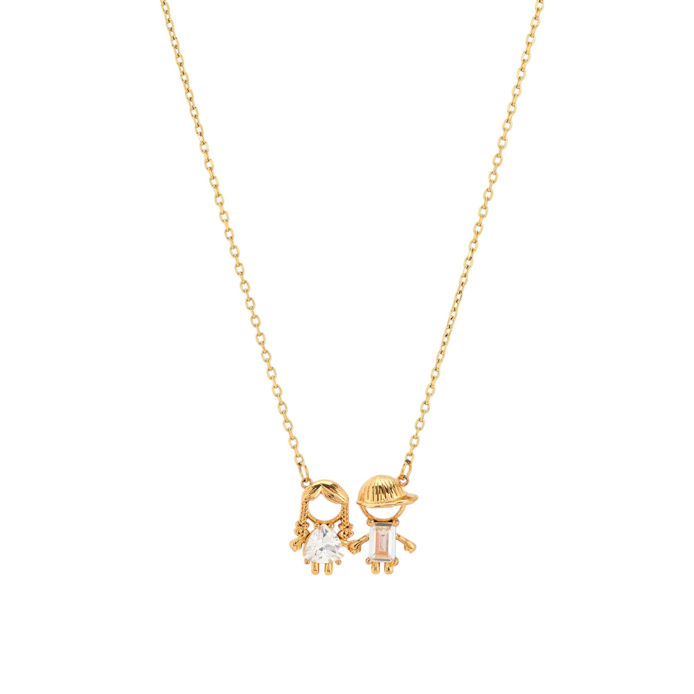 Necklace BeLove with pendant couple