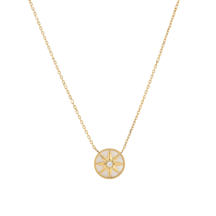 Collana acciaio stella GB