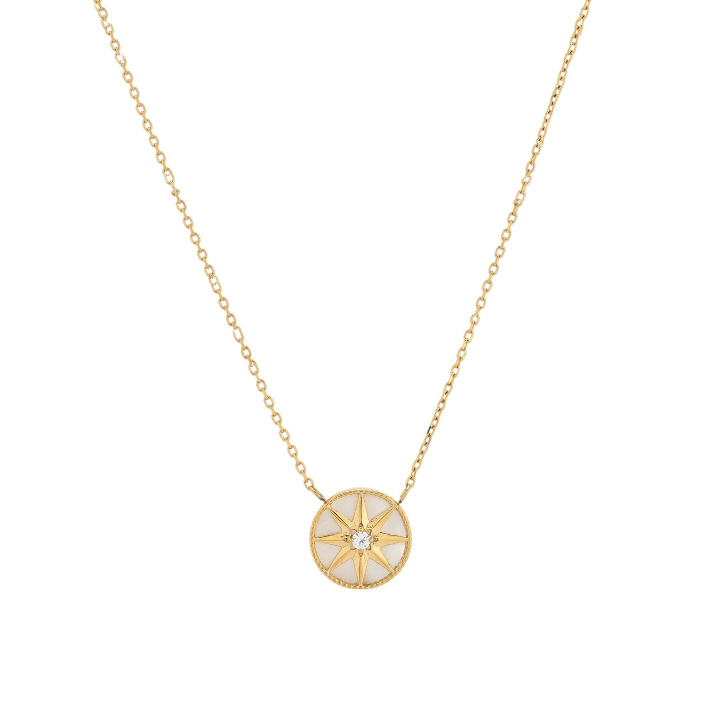 Collana acciaio stella GB