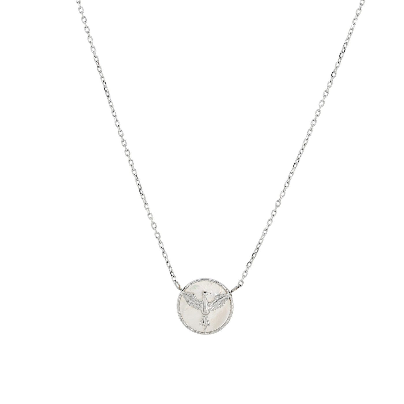 Collana acciaio colomba GB