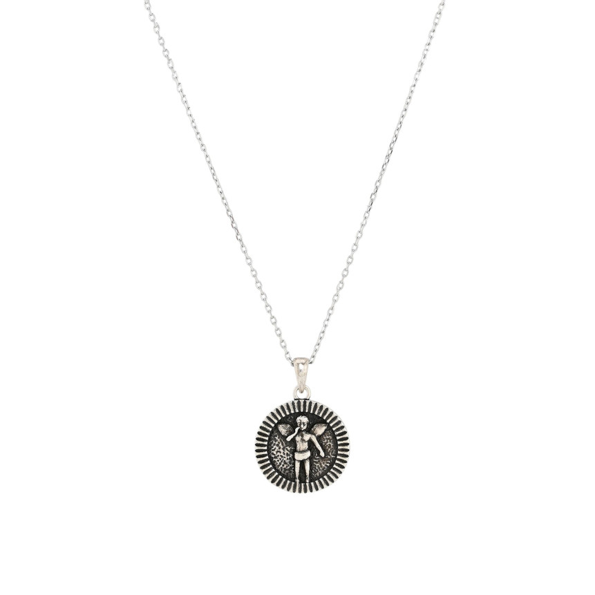 Collar semi joya Cristo GB