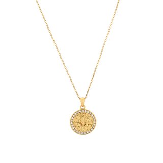 Semi precious necklace Our Lady of Fátima GB