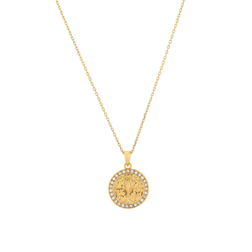 Collana semi preziosi Nostra Signora di Fatima GB