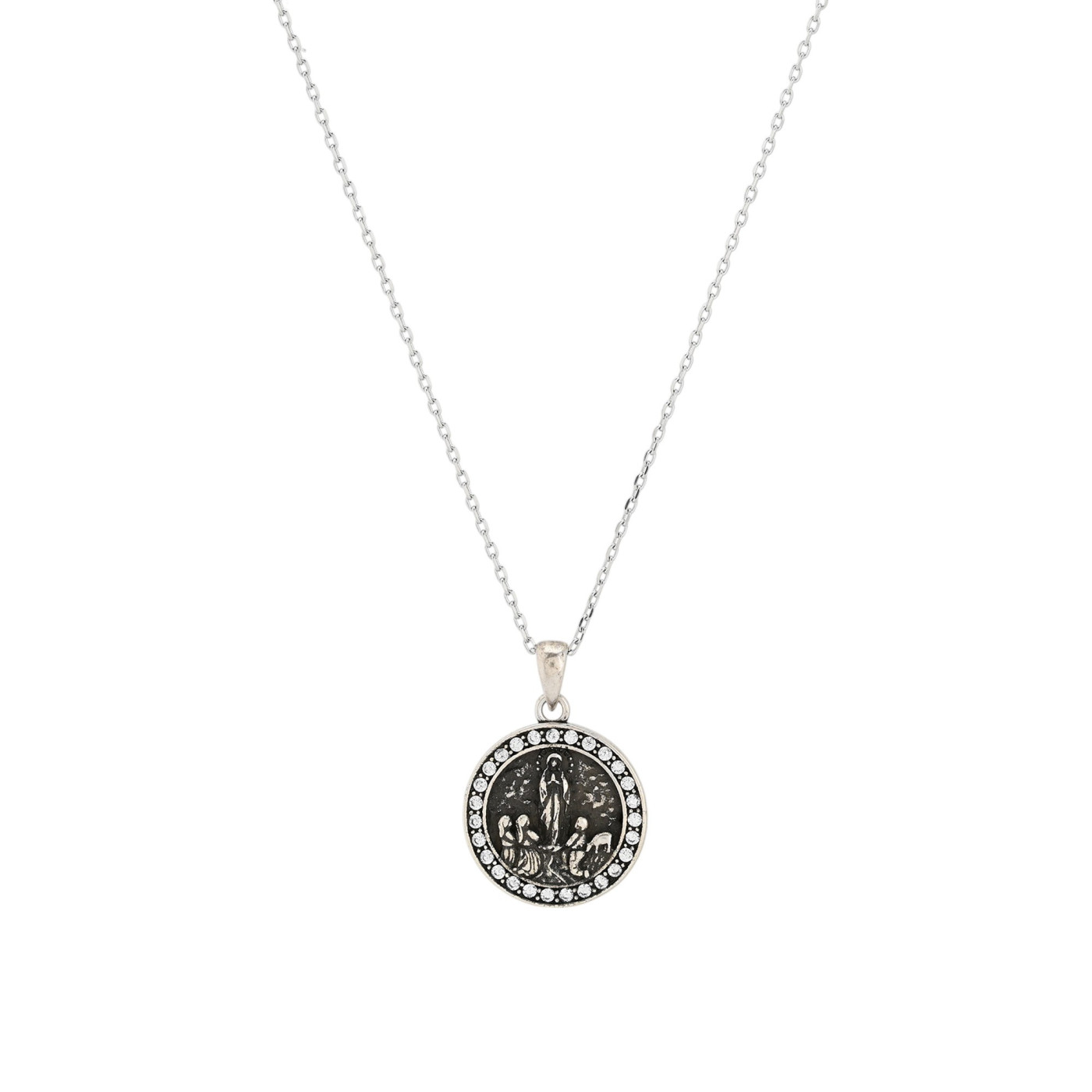 Collier semi précieuse Notre-Dame de Fátima GB