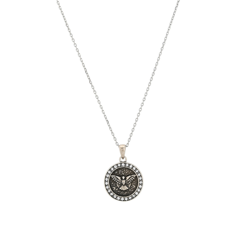 Collier semi précieuse Saint-Esprit GB