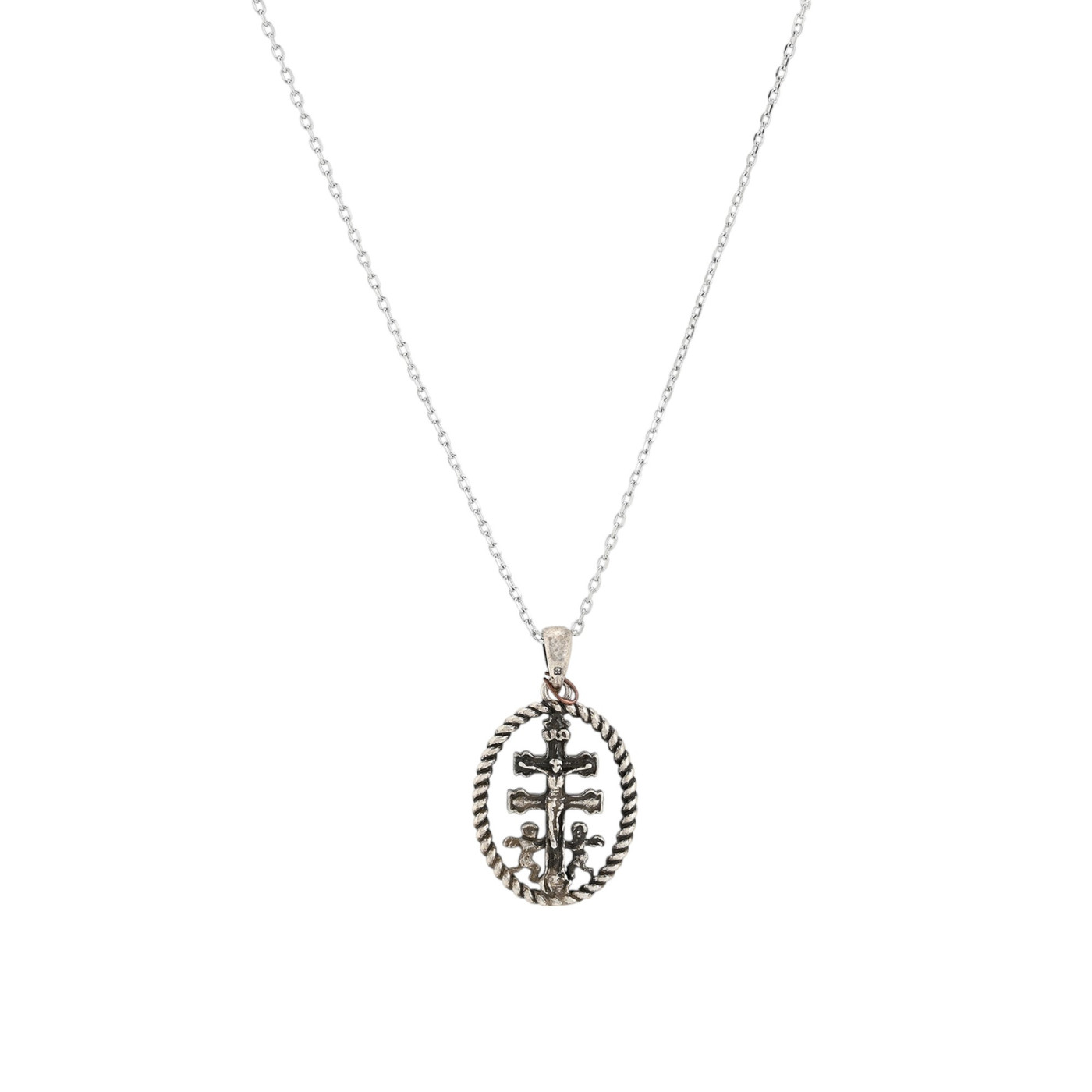 Collar semi joyas cruz de caravaca GB