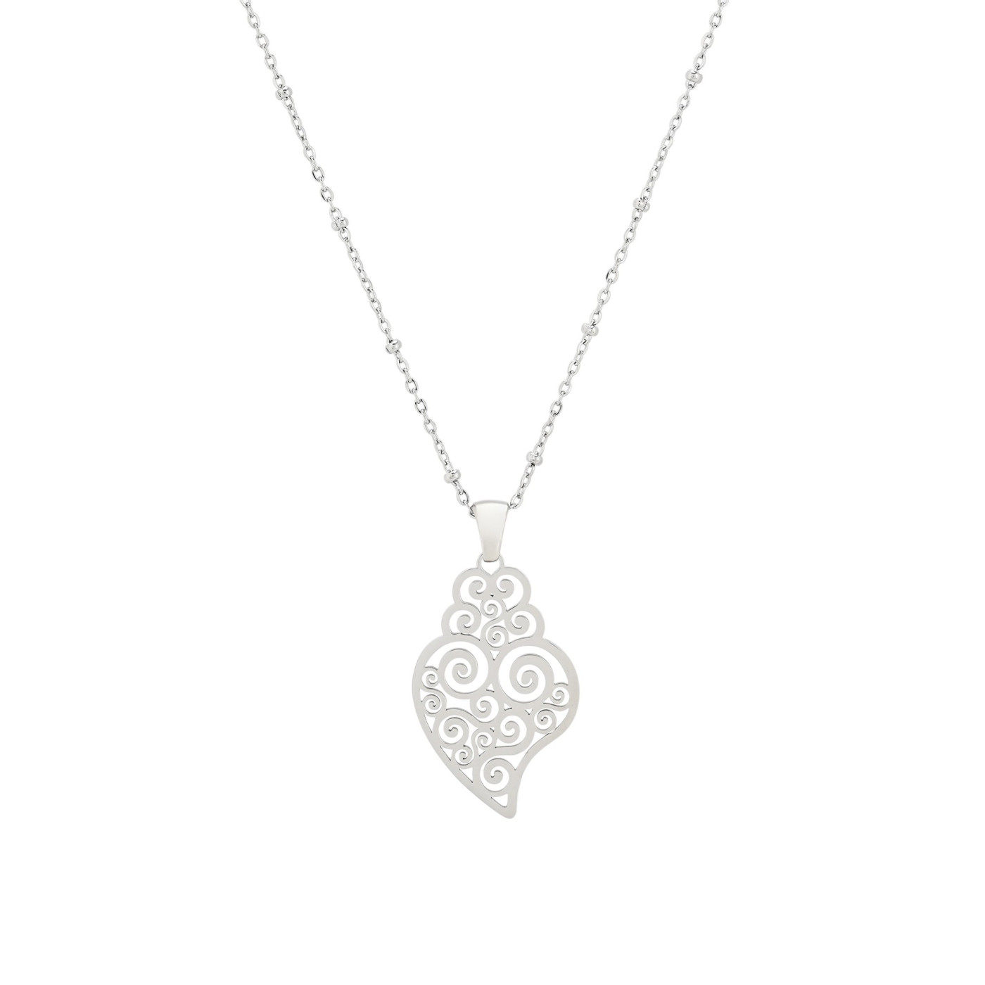 Collar de acero Corazón de Viana