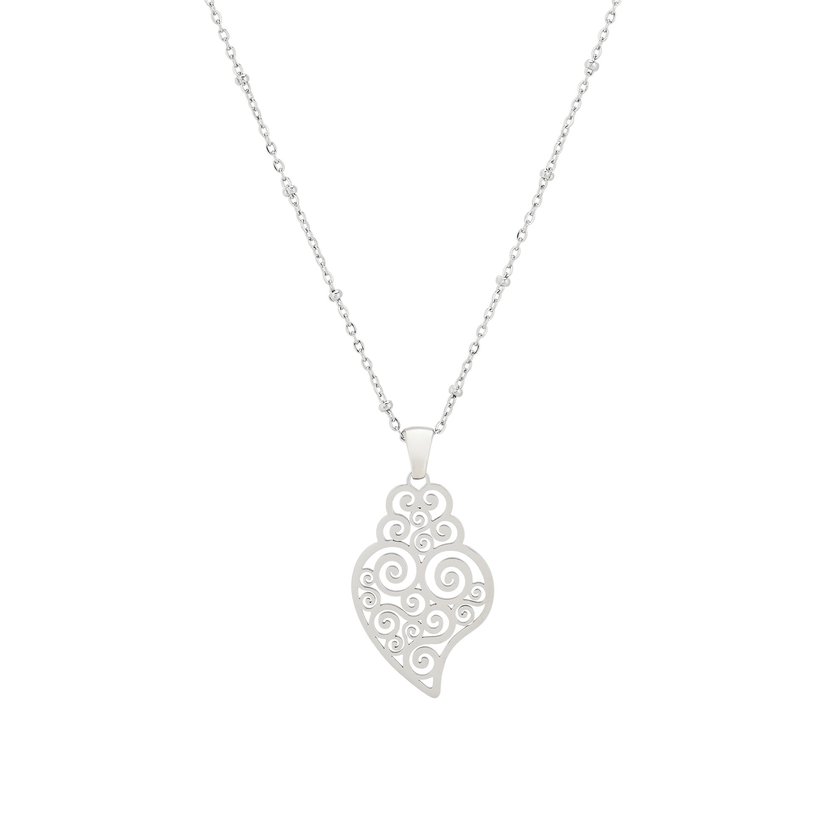 Collier en acier Cœur de Viana