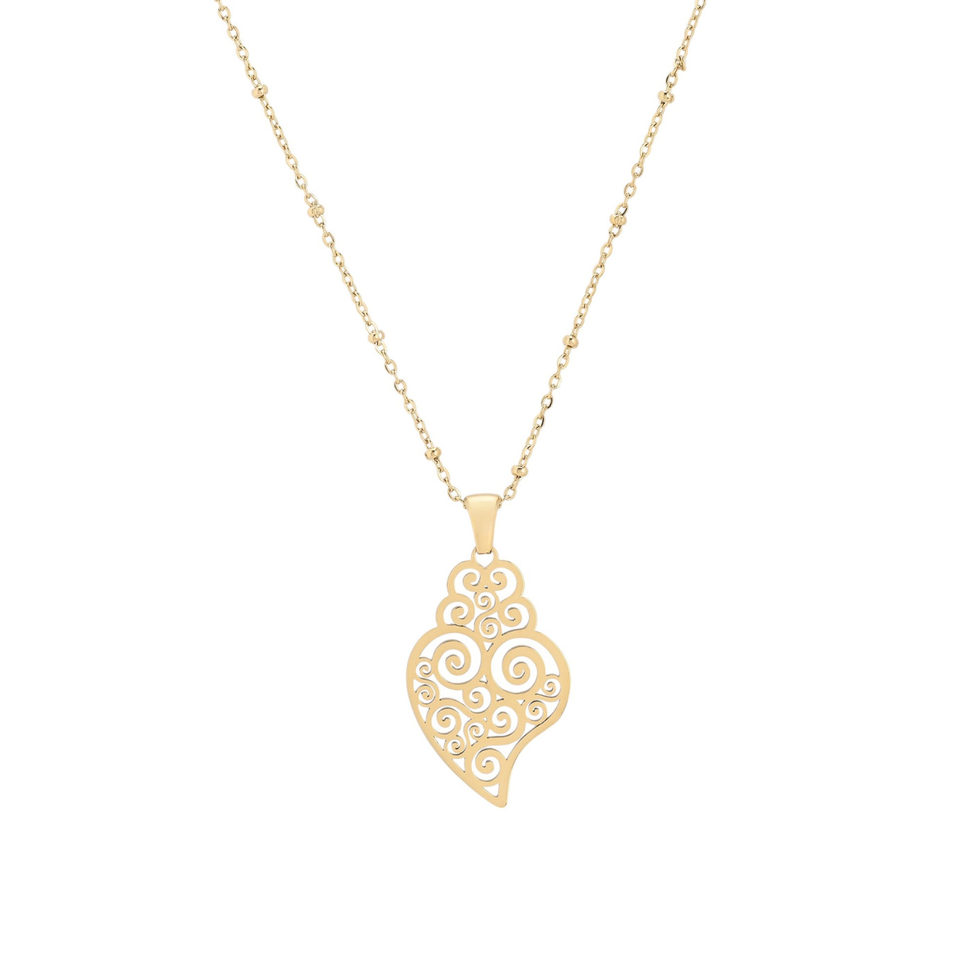 Collar de acero Corazón de Viana