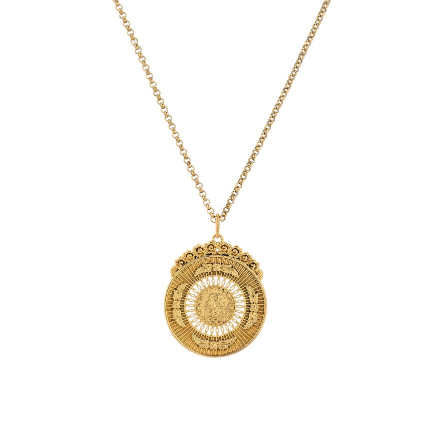 Collar semi joya rainha GB