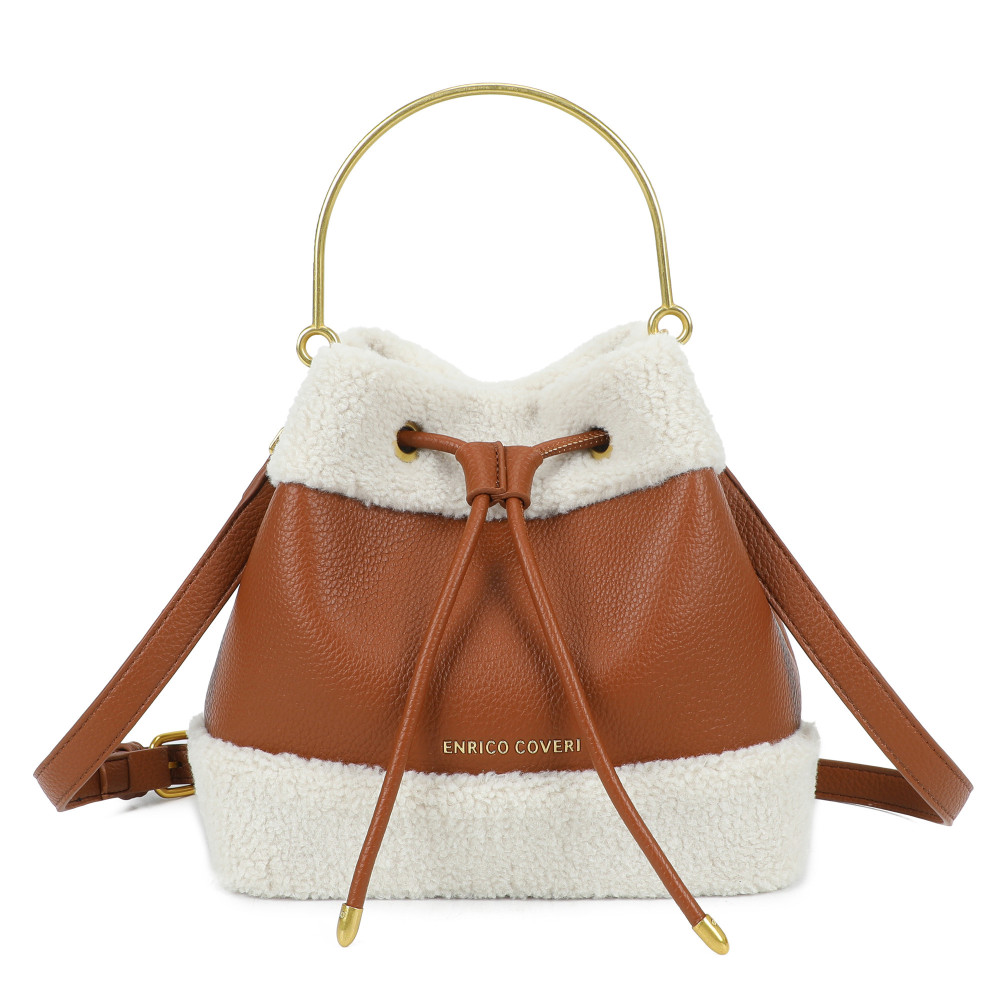 Bolso de mano con peluche