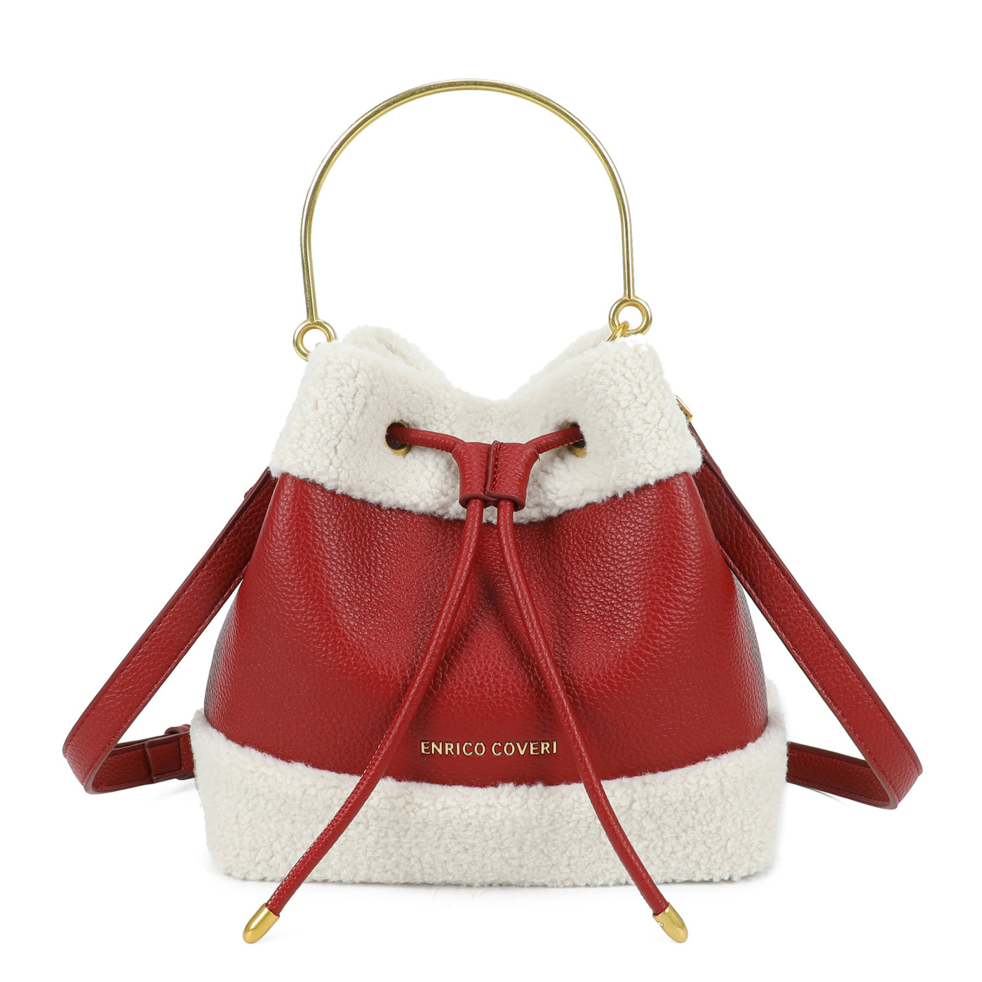 Bolso de mano con peluche