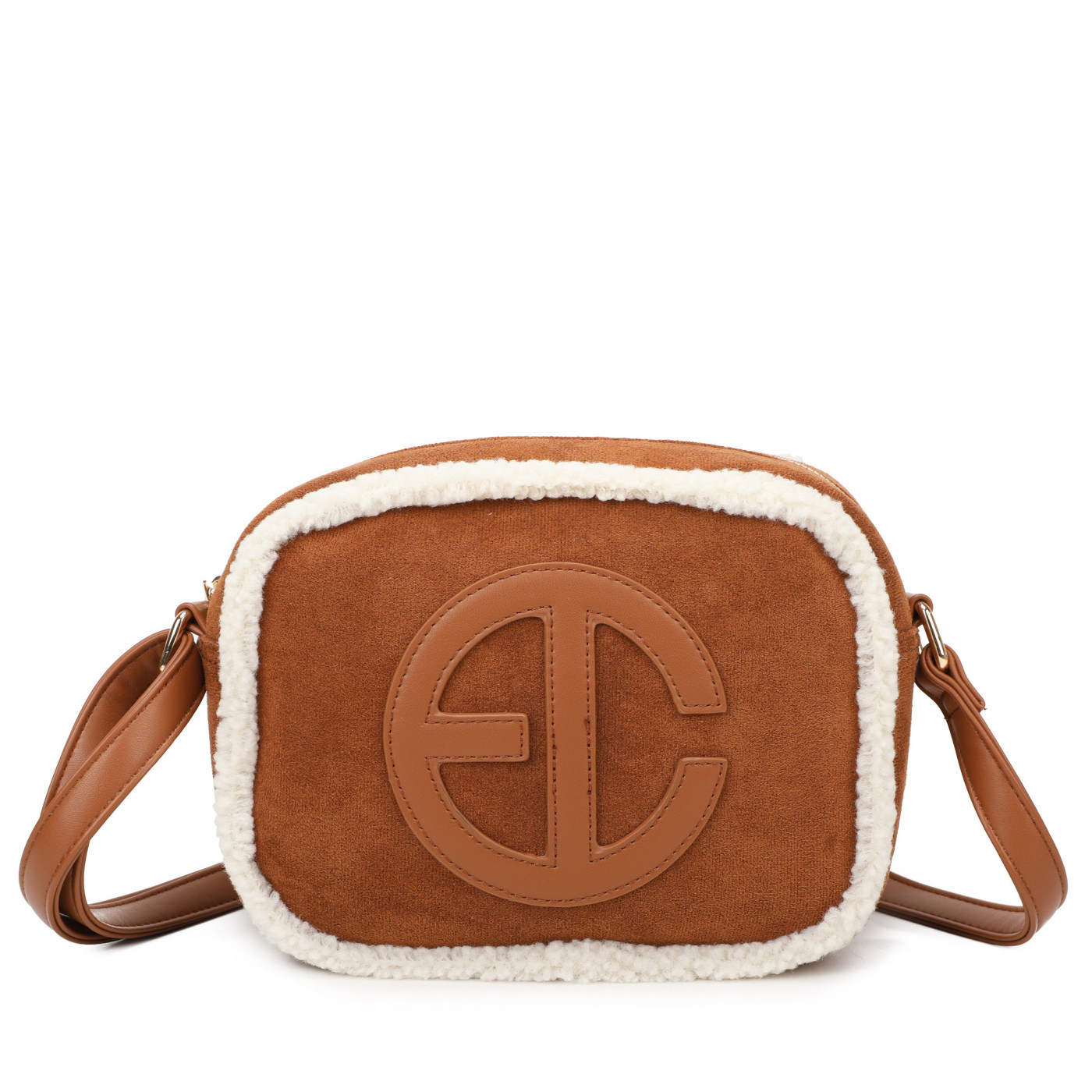 Bolso bandolera con peluche