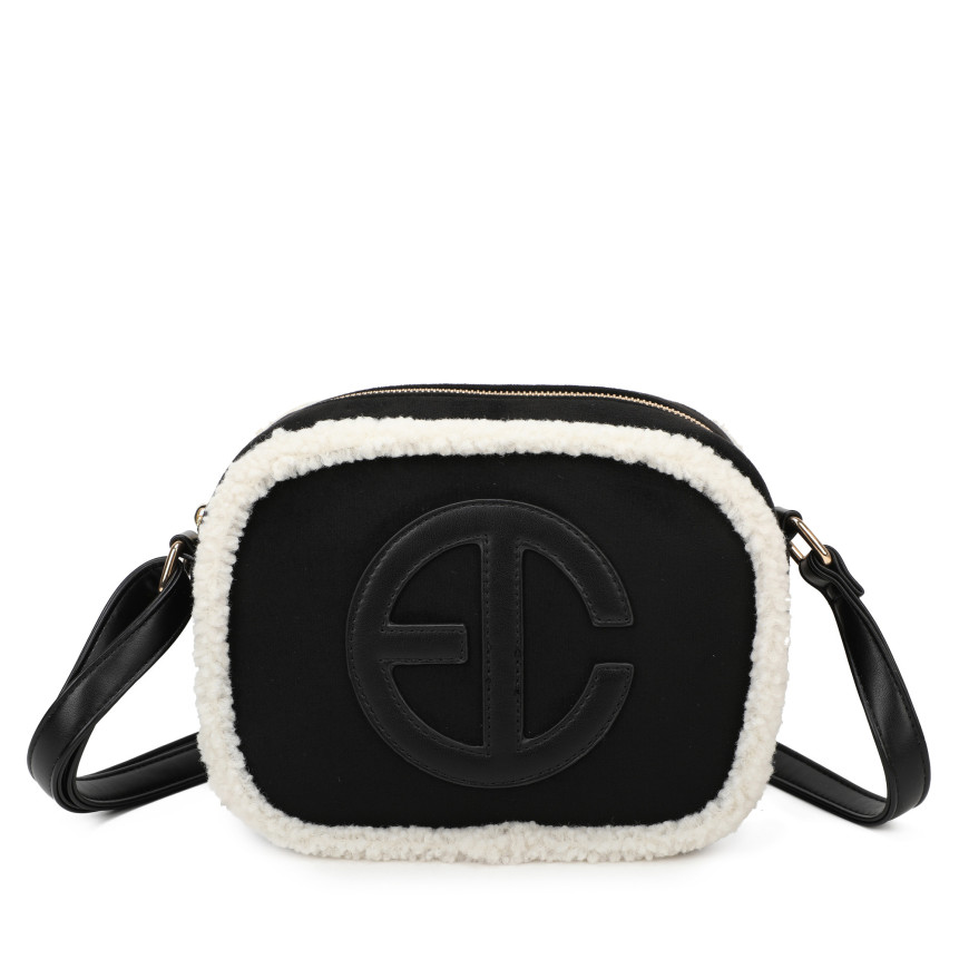 Bolso bandolera con peluche