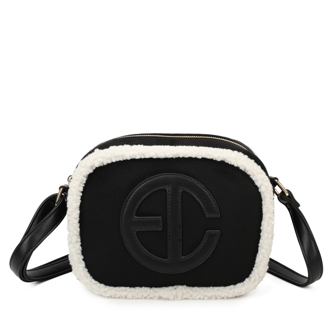Bolso bandolera con peluche