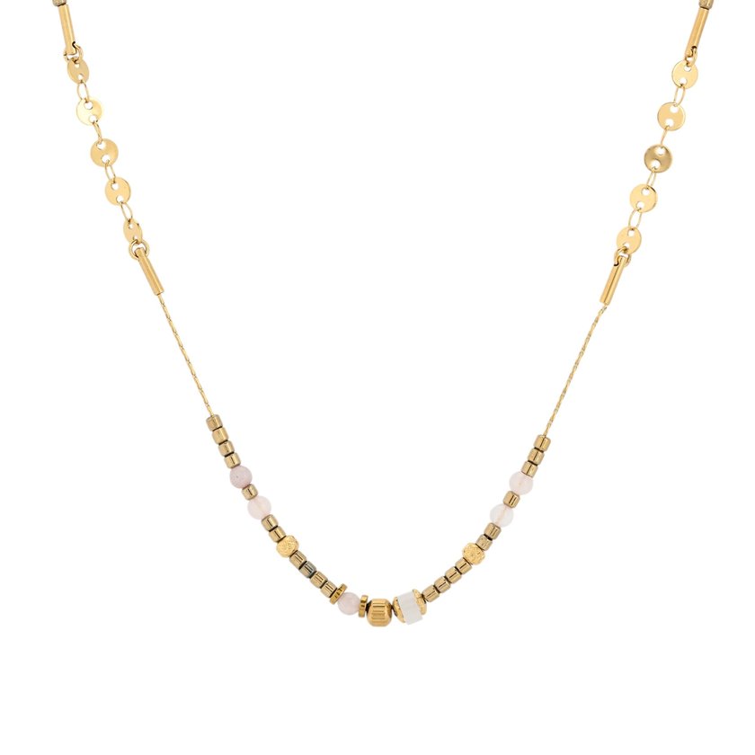 Colar Delicate em aço com pecinhas