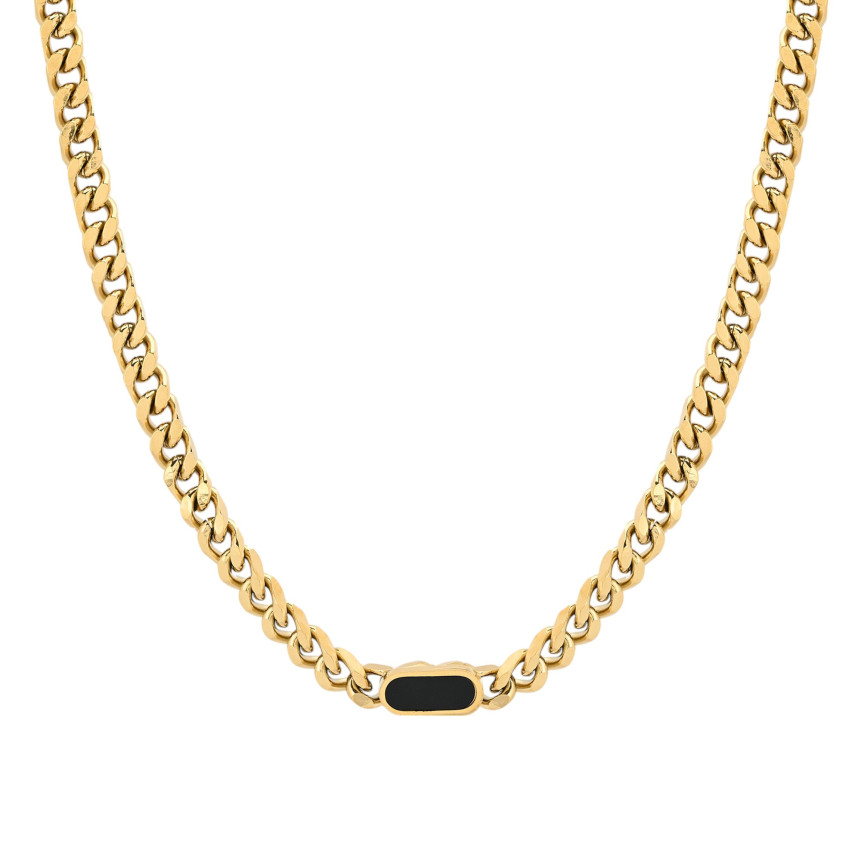 Collar en acero enlaces rectangular GB