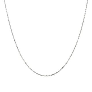 Collier Delicate maille basique entrelacée