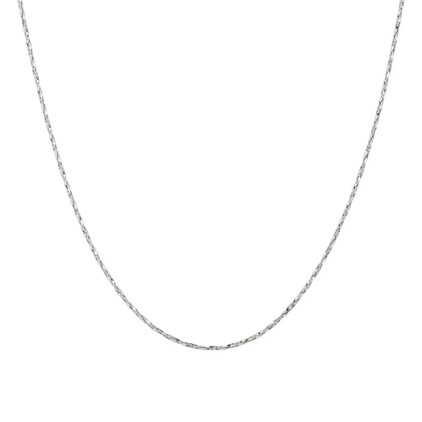 Collier Delicate maille basique entrelacée