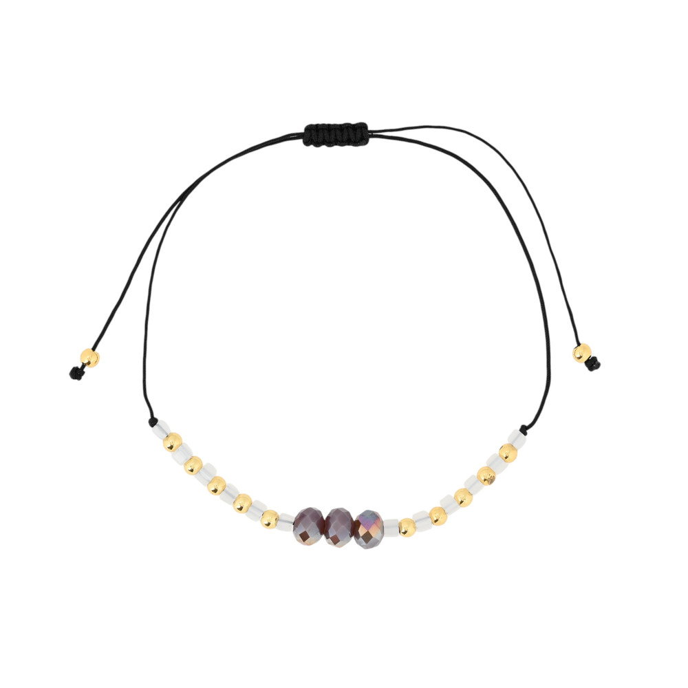 Set of Three Pink Steel Bracelets