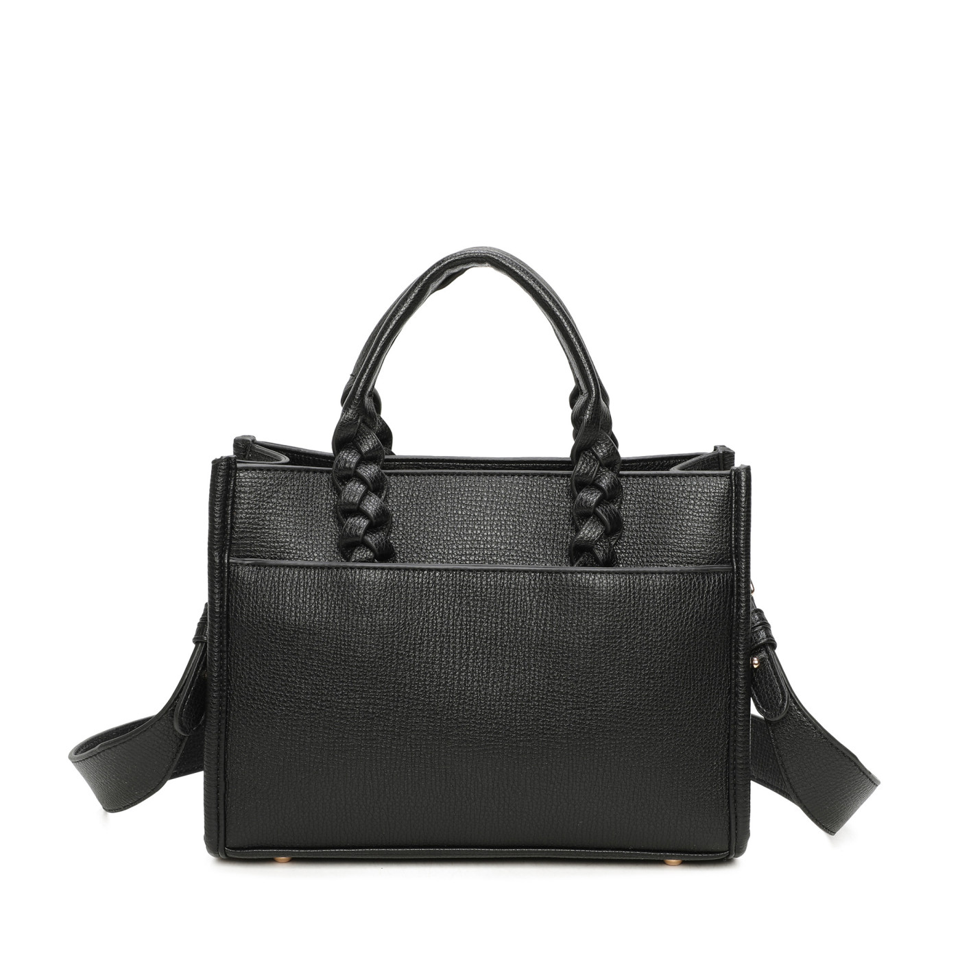 Shopper Bag with Braided Handle