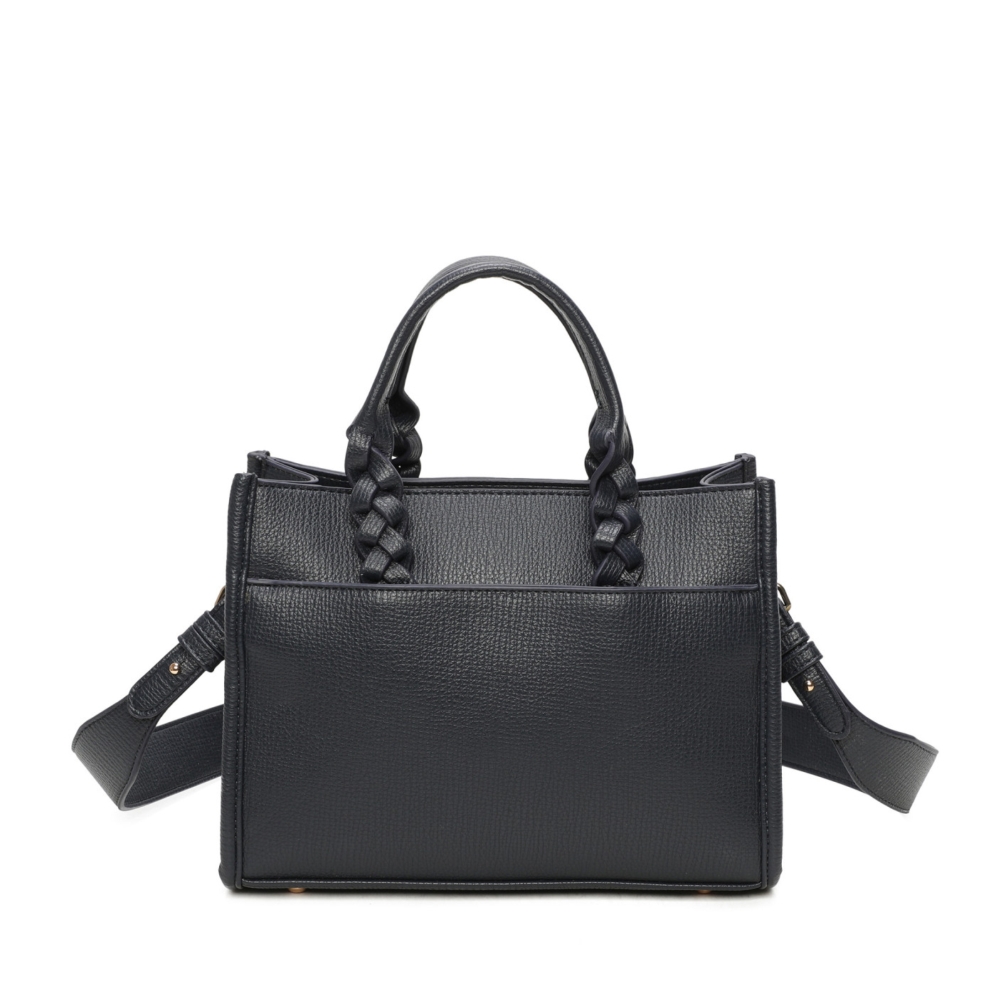 Shopper Bag with Braided Handle