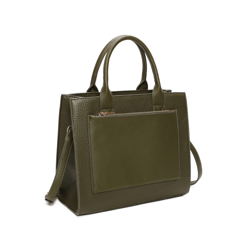 Shopper Bag with Zipper