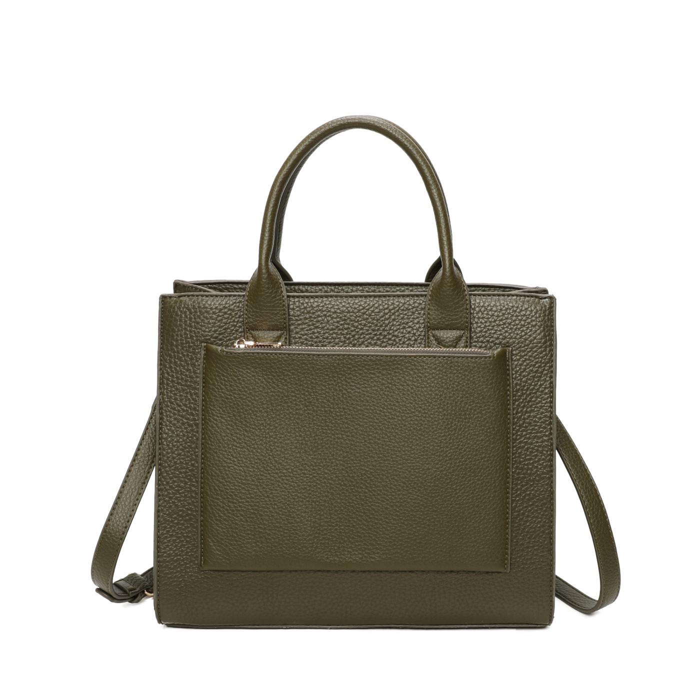 Shopper Bag with Zipper