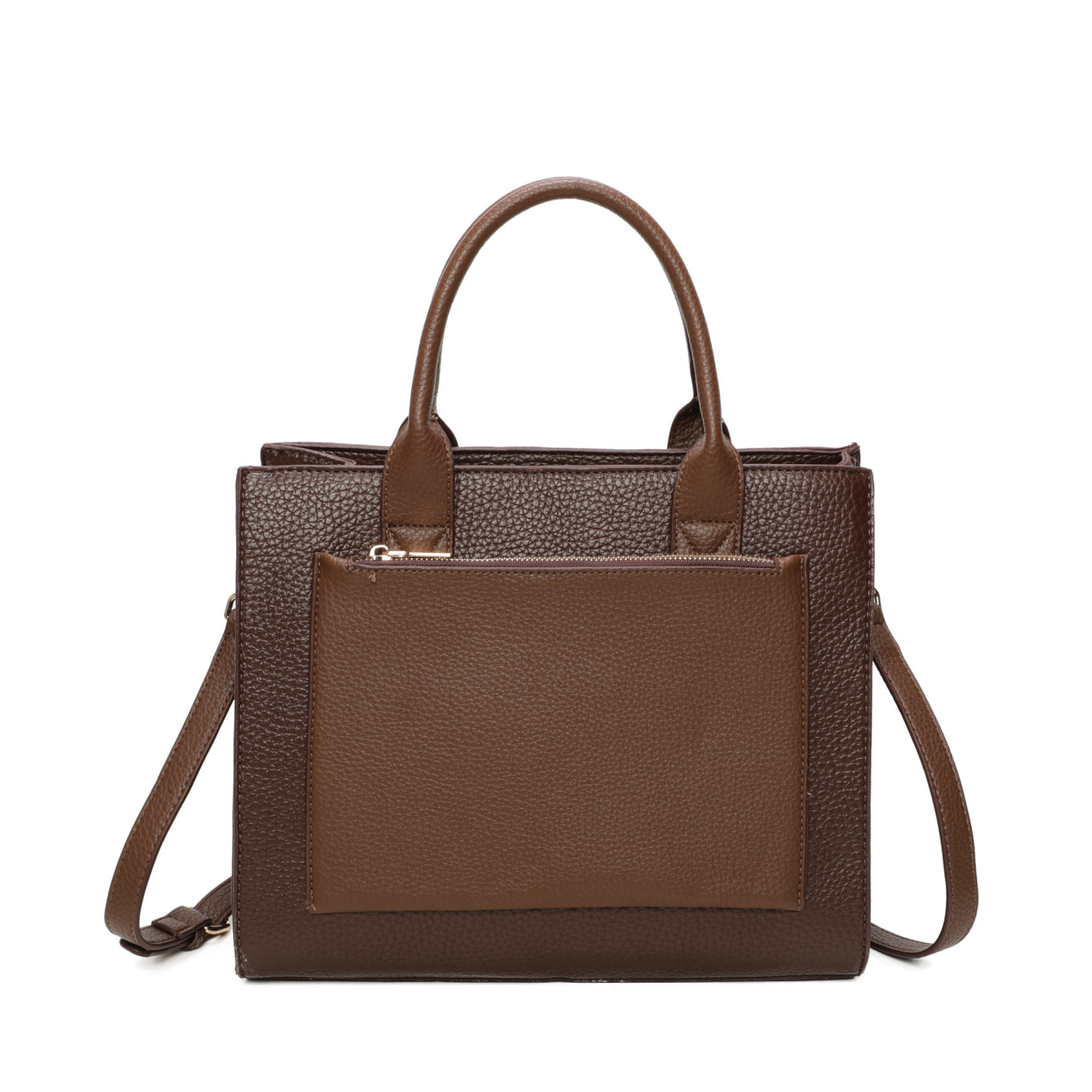 Shopper Bag with Zipper