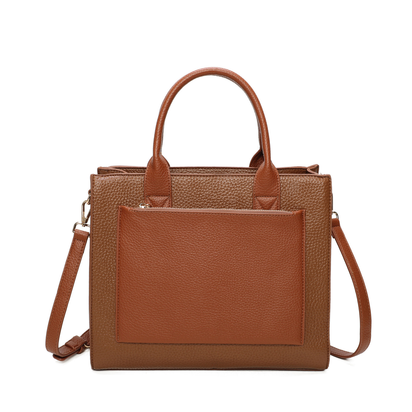 Shopper Bag with Zipper