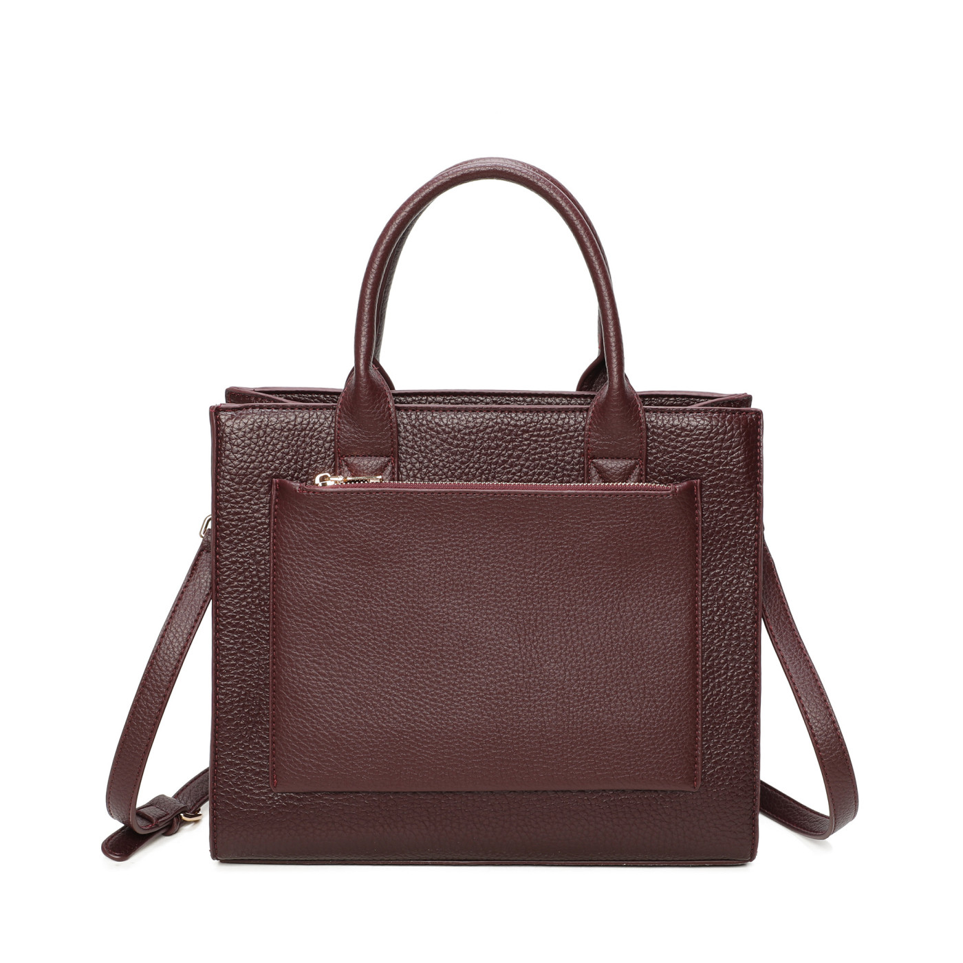 Shopper Bag with Zipper