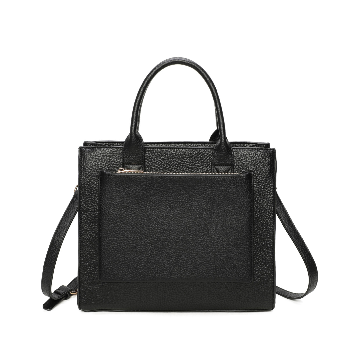 Shopper Bag with Zipper