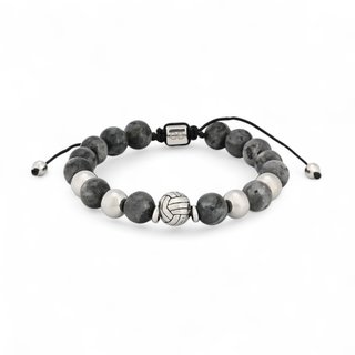 Pulseira homem elástica pedra terra voleibol GB