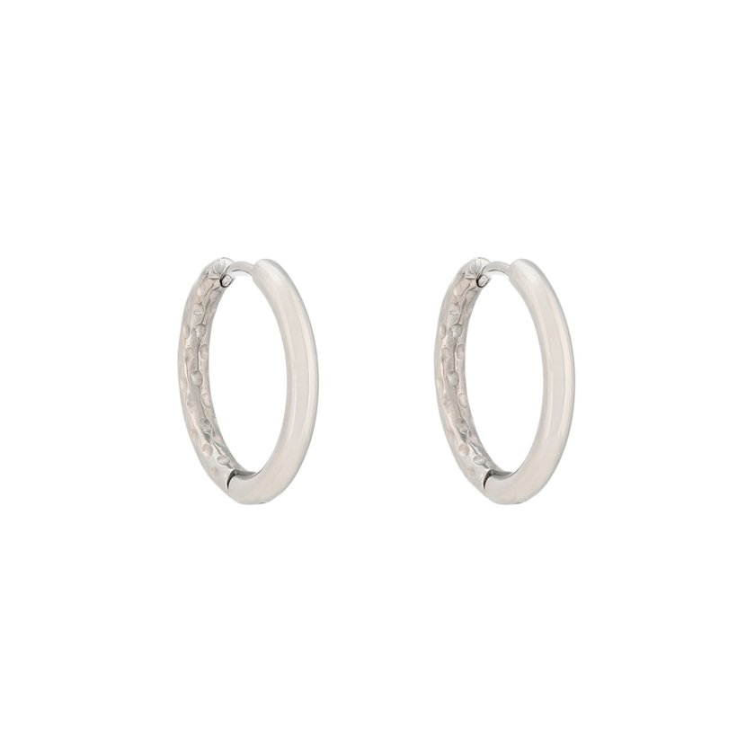 Steel textured rings GB