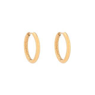 Steel textured rings GB