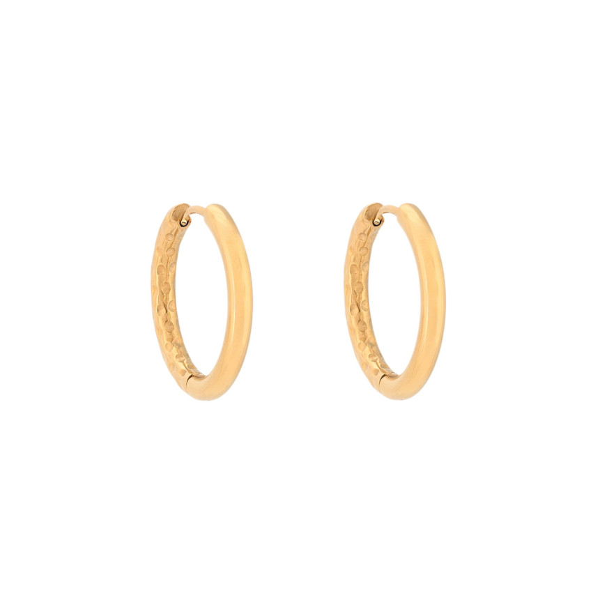 Steel textured rings GB