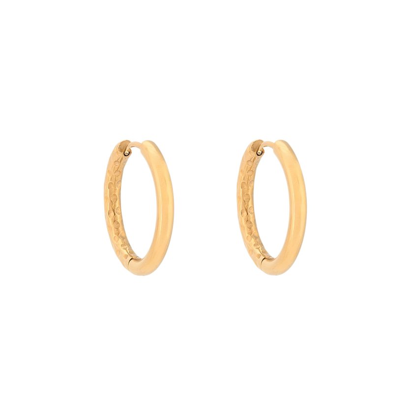 Steel textured rings GB