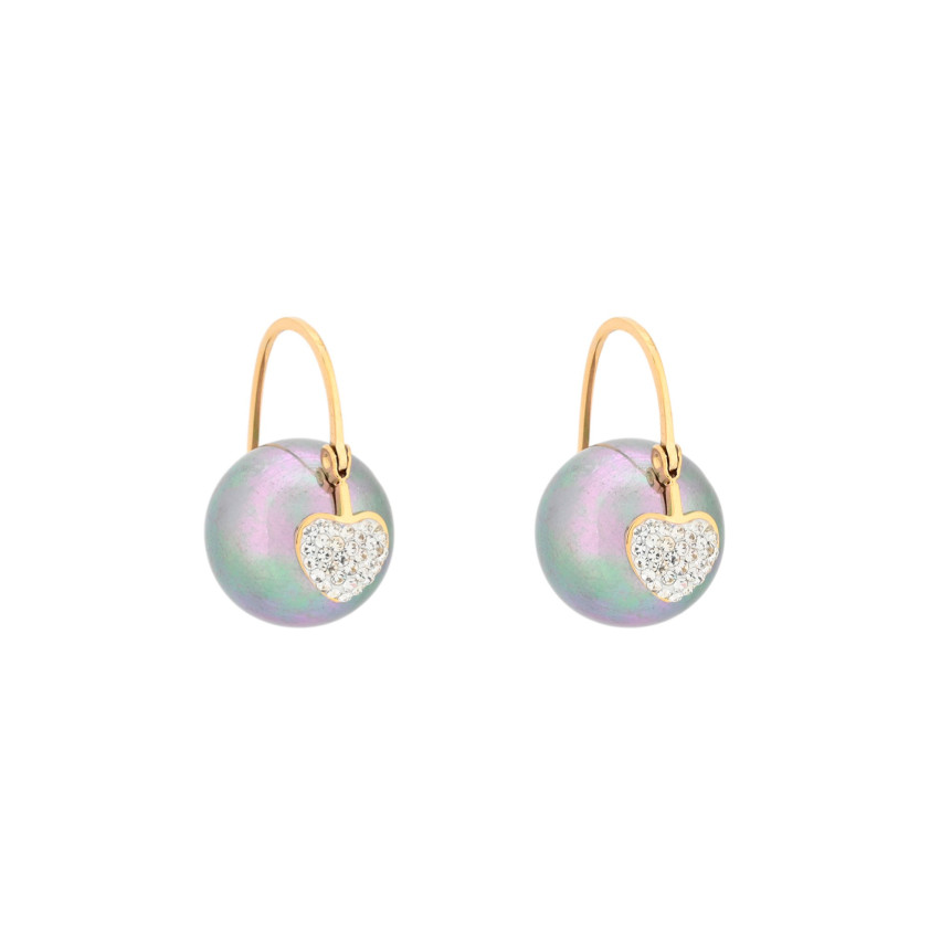 Perlas grises Glamour con corazón