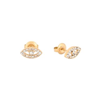 Boucles d'oreilles Delicate avec œil turc