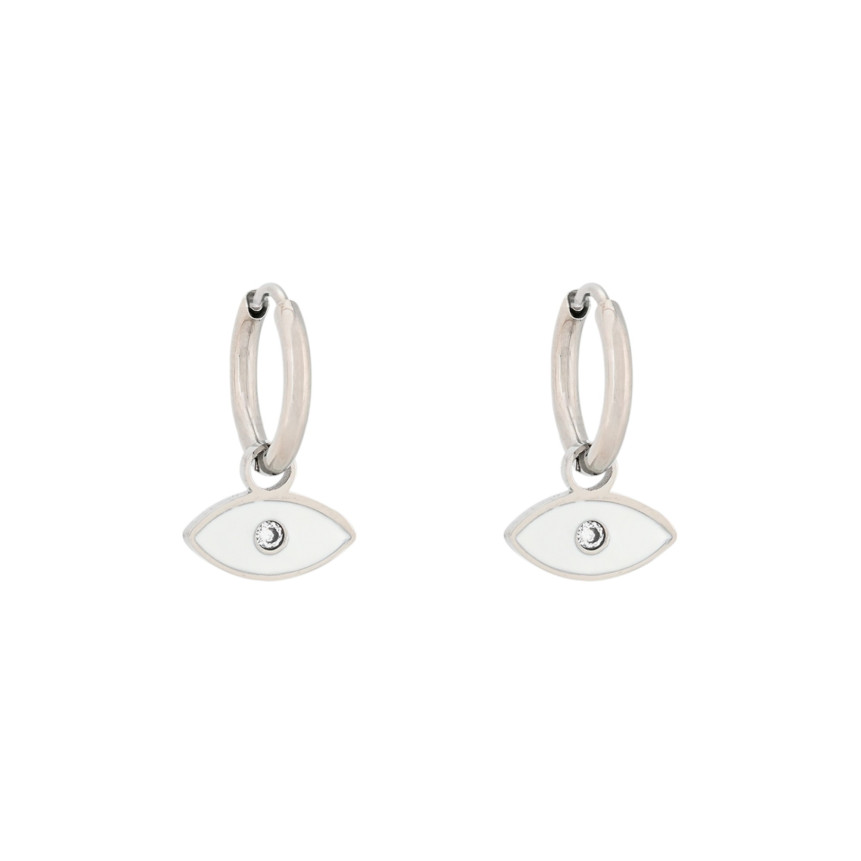 Steel hoops eye white GB