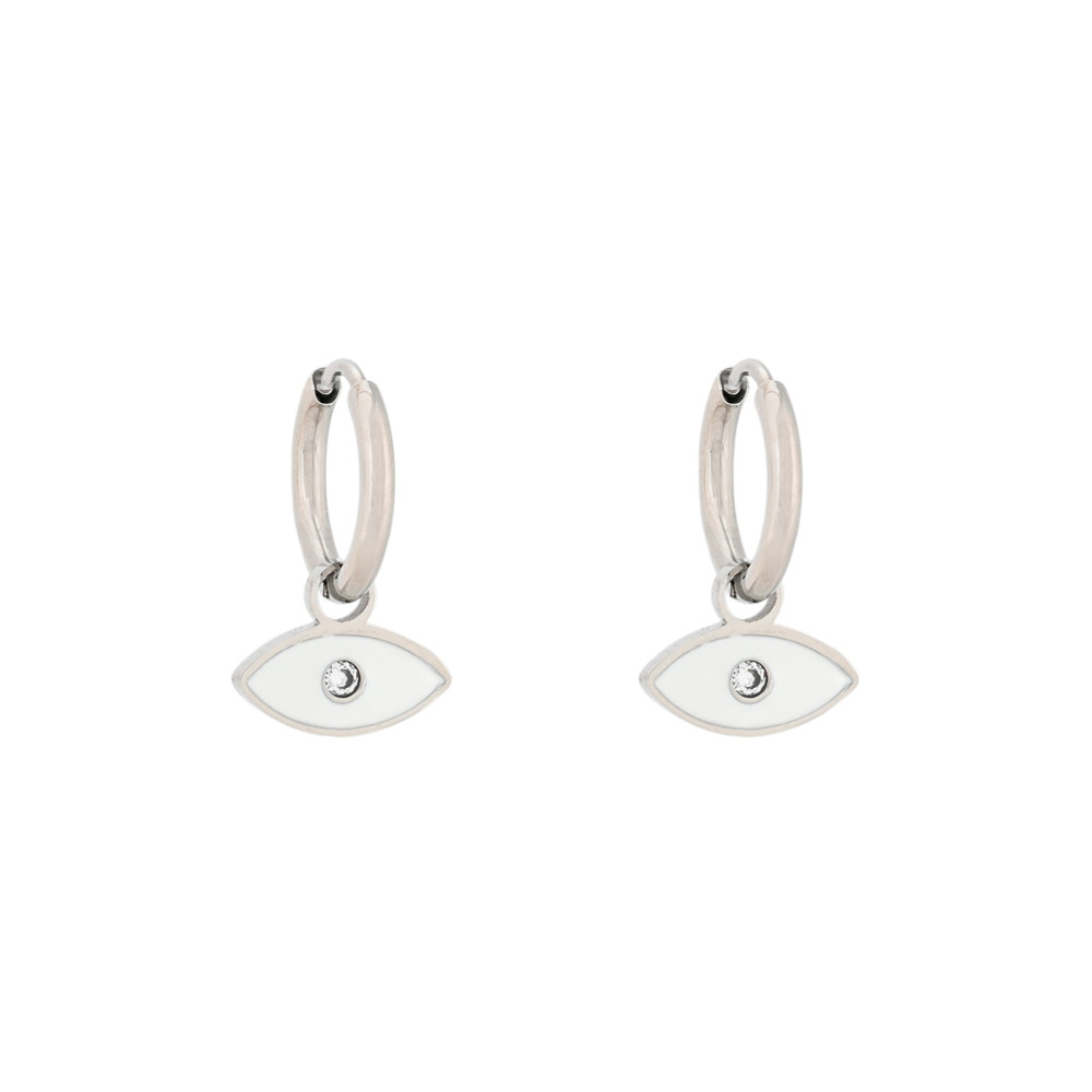 Steel hoops eye white GB