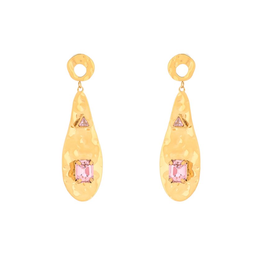Pendientes de acero largos GB