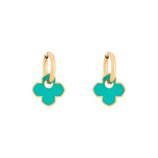 Steel hoops clover green GB