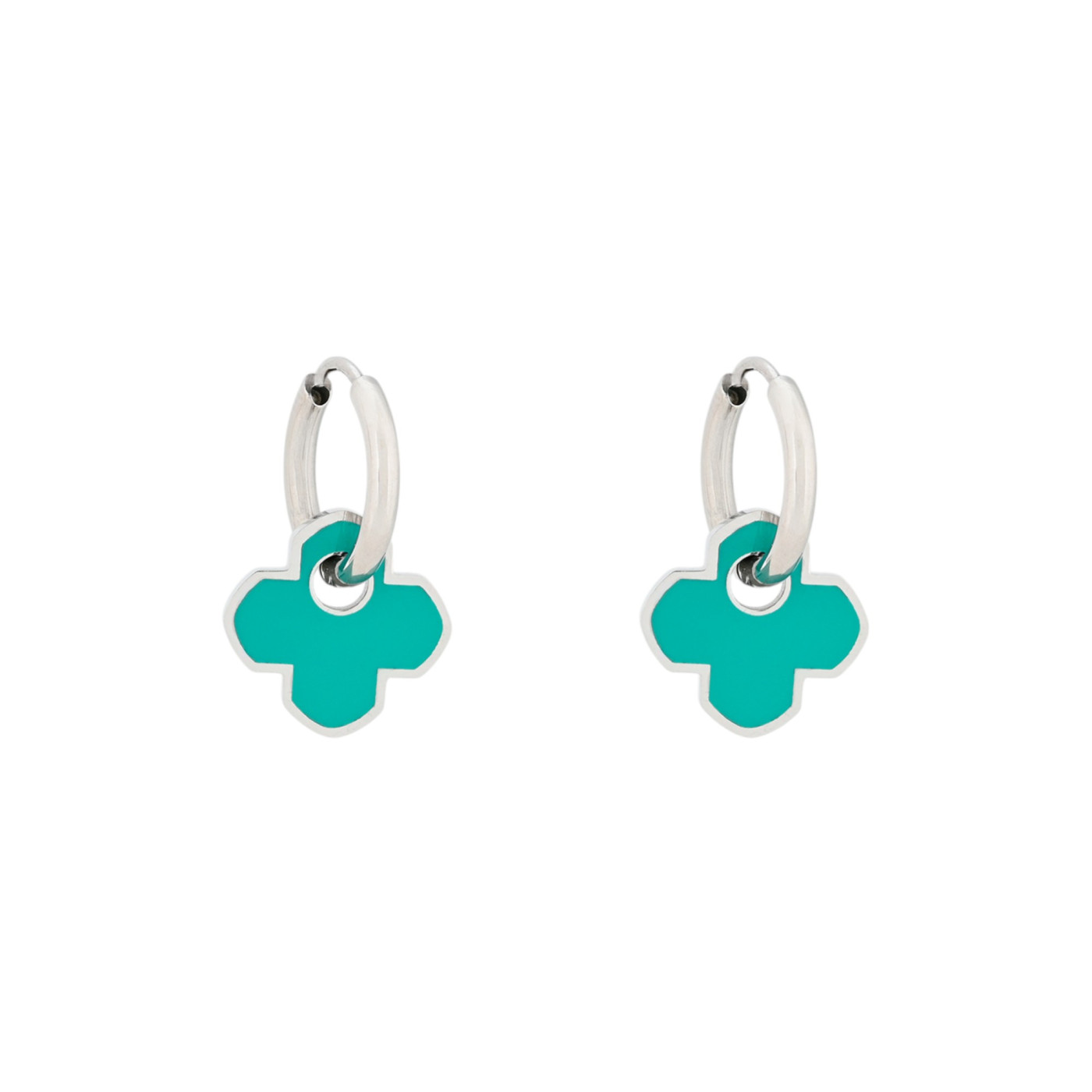 Steel hoops clover green GB