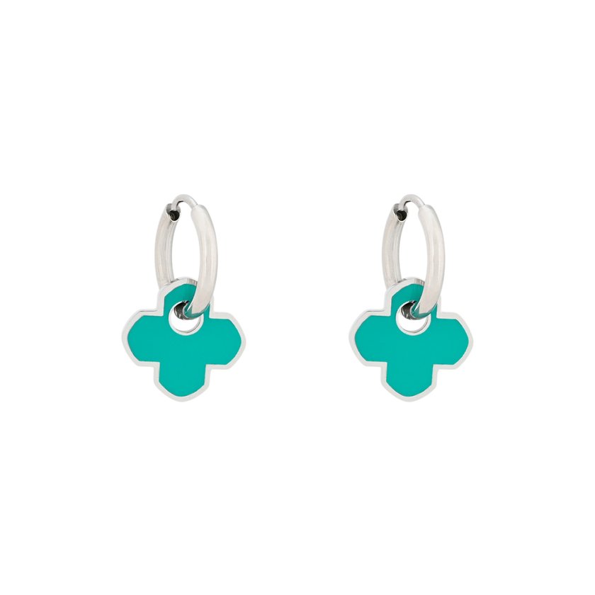 Steel hoops clover green GB