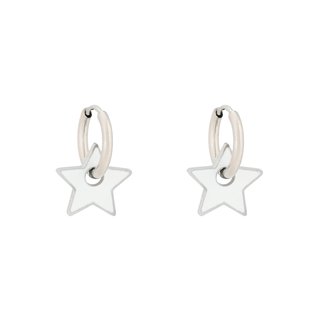 Aros en acero estrella blanca GB