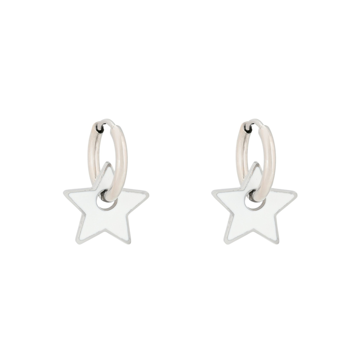 Steel hoops star white GB