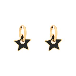 Aros en acero estrella negro GB