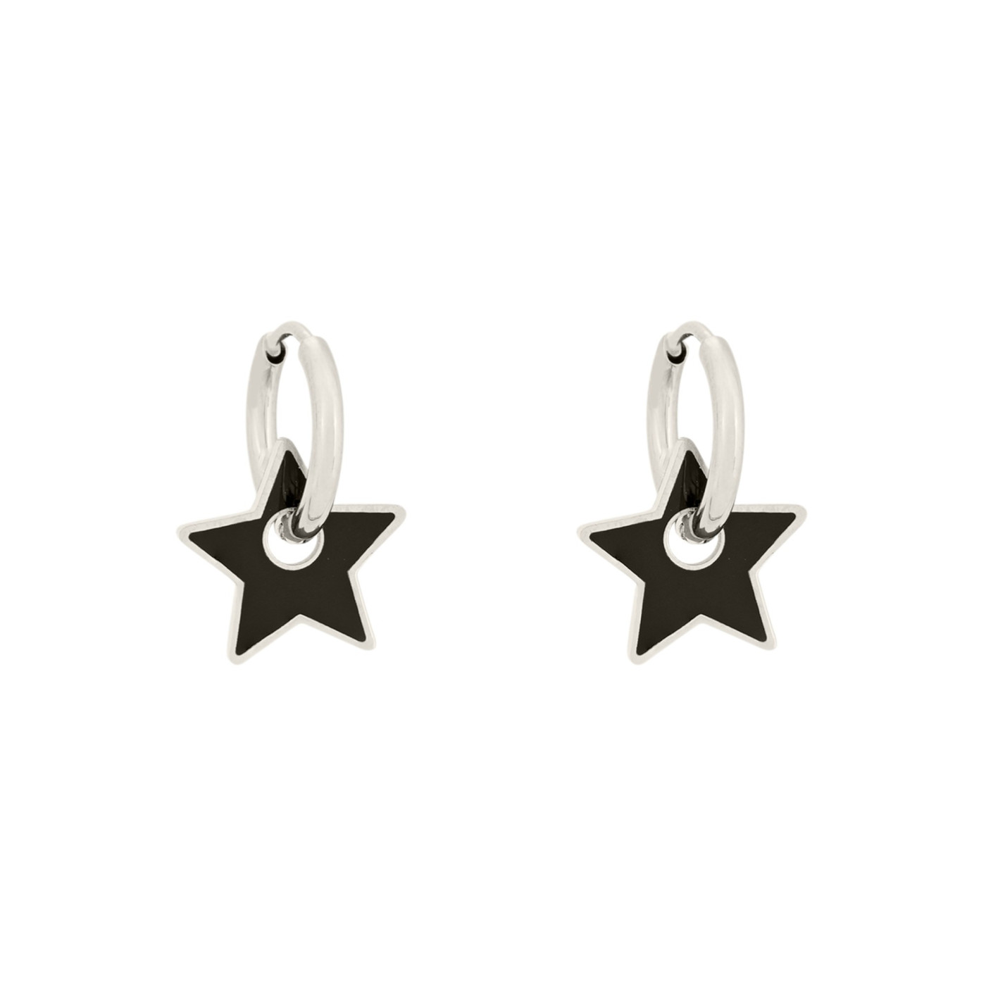 Steel hoops star black GB